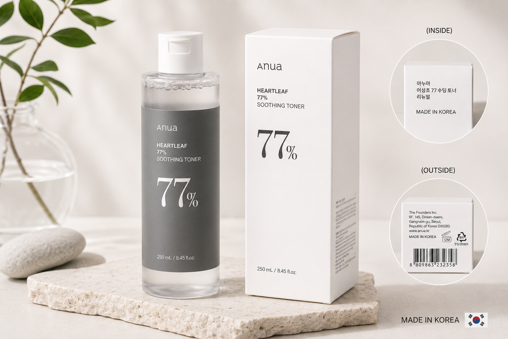 Anua - Heartleaf 77% Soothing Toner 250ml Renew